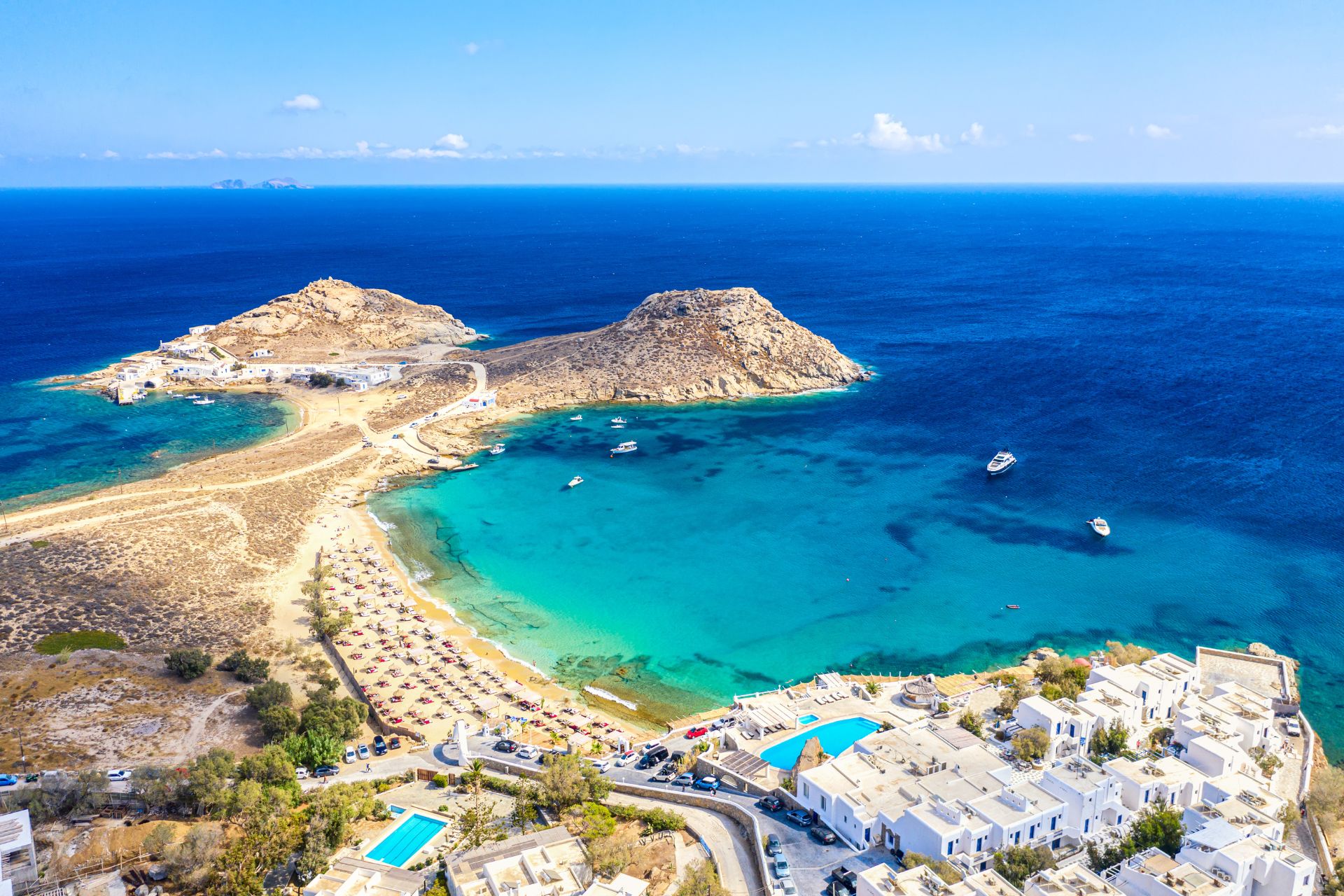 Agia Anna beach close to luxury Villa Yasemin